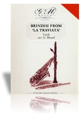 Brindisi from La Traviata Concert Band sheet music cover